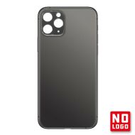 Buy reliable spare parts with Lifetime Warranty | Big Hole No Logo Rear Glass Cover for iPhone 11 Pro Space Grey | Fast Delivery from our warehouse in Sweden!