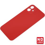 Buy reliable spare parts with Lifetime Warranty | Big Hole No Logo Rear Glass Cover for iPhone 12 Red | Fast Delivery from our warehouse in Sweden!