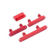 Side Button Set Power/Volume/Mute Switch for iPhone 12 Red