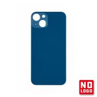 Buy reliable spare parts with Lifetime Warranty | Big Hole No Logo Rear Glass Cover for iPhone 13 Blue | Fast Delivery from our warehouse in Sweden!