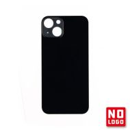 Buy reliable spare parts with Lifetime Warranty | Big Hole No Logo Rear Glass Cover for iPhone 13 Midnight (Black) | Fast Delivery from our warehouse in Sweden!