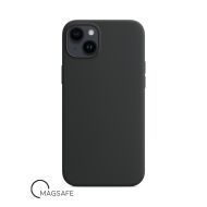 Buy reliable spare parts with Lifetime Warranty | Silicone Case with Magsafe for iPhone 13 Pro Max/14 Plus Superb Midnight Black | Fast Delivery from our warehouse in Sweden!