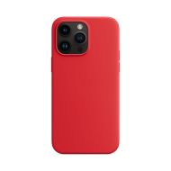 Buy reliable spare parts with Lifetime Warranty | Silicone Case with Magsafe for iPhone 14 Pro Max Premium Red | Fast Delivery from our warehouse in Sweden!