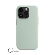 Buy reliable spare parts with Lifetime Warranty | Silicone Case with Magsafe for iPhone 14 Pro Superb Eucalyptus (Green) | Fast Delivery from our warehouse in Sweden!