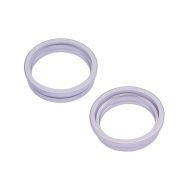 Back Camera Lens Ring for iPhone 14 / 14 Plus 2pcs/set Purple - Thepartshome.se