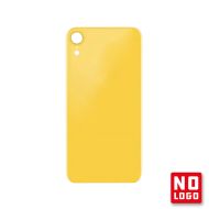 Buy reliable spare parts with Lifetime Warranty | Big Hole No Logo Rear Glass Cover for iPhone XR Yellow| Fast Delivery from our warehouse in Sweden!