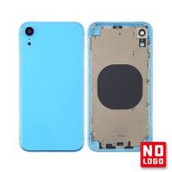 Buy reliable spare parts with Lifetime Warranty | Rear Glass with Frame No Logo for iPhone XR Blue | Fast Delivery from our warehouse in Sweden!