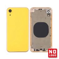 Buy reliable spare parts with Lifetime Warranty | Rear Glass with Frame No Logo for iPhone XR Yellow | Fast Delivery from our warehouse in Sweden!