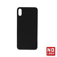 Buy reliable spare parts with Lifetime Warranty | Big Hole No Logo Rear Glass Cover for iPhone XS Max Black | Fast Delivery from our warehouse in Sweden!