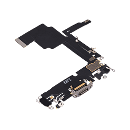 Charging Port Flex Cable for iPhone 15 Pro Natural Titanium OEM - Thepartshome.eu