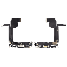 Charging Port Flex Cable for iPhone 15 Pro Max Black Titanium OEM