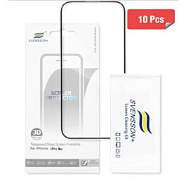 Svensson Plus Full Cover Tempered Glass for iPhone 16 Pro Max 10-Pack - Thepartshome.eu