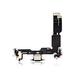 Charging Port Flex Cable for iPhone 15 Plus Black OEM - Thepartshome.eu