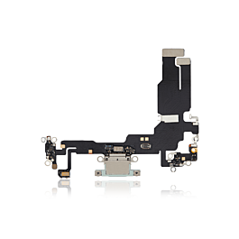 Charging Port Flex Cable for iPhone 15 Green OEM - Thepartshome.eu