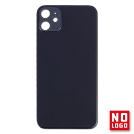 Buy reliable spare parts with Lifetime Warranty | Big Hole No Logo Rear Glass Cover for iPhone 11 Black | Fast Delivery from our warehouse in Sweden!