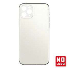 Buy reliable spare parts with Lifetime Warranty | Big Hole No Logo Rear Glass Cover for iPhone 11 Pro Silver | Fast Delivery from our warehouse in Sweden!