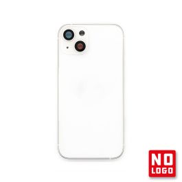 Buy reliable spare parts with Lifetime Warranty | Rear Glass with Frame No Logo for iPhone 13 Starlight (White) | Fast Delivery from our warehouse in Sweden!