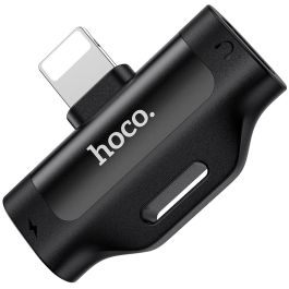 HOCO LS31 Lightning to dual Lightning Adapter Black