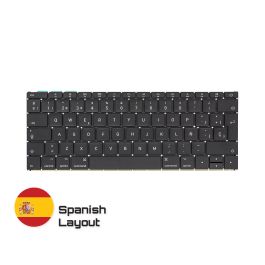 Compre repuestos confiables para MacBook con garantía de por vida | Teclado Solo en Disposición en Español para MacBook Retina 12-inch A1534 2016-2017 | Spanish Keyboard Entrega rápida de Suecia a España!