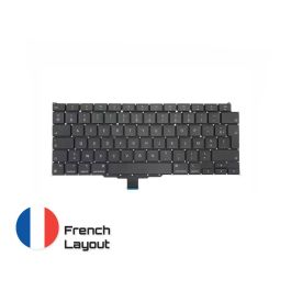 Achetez des pièces détachées MacBook fiables avec une garantie à vie | Disposition française du clavier uniquement pour MacBook Air 13-inch A2337 | French Keyboard Livraison rapide de la Suède vers la France !