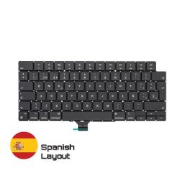 Compre repuestos confiables para MacBook con garantía de por vida | Teclado Solo en Disposición en Español para MacBook Pro 16-inch A2485 | Spanish Keyboard Entrega rápida de Suecia a España!