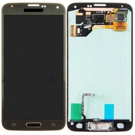 Samsung Galaxy S5 LCD Assembly Gold Original Service Pack