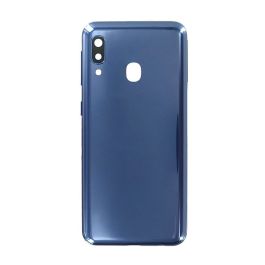 Buy reliable spare parts with Lifetime Warranty | Samsung Galaxy A20e Back Cover Blue OEM | Fast Delivery from our warehouse in Sweden!