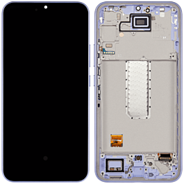 Screen Assembly with Frame for Samsung Galaxy A34 2023/A346 Original Refurbished Violet