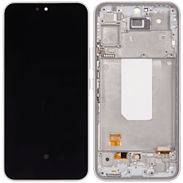 Screen Assembly with Frame for Samsung Galaxy A54 2023/A546 Original Refurbished White