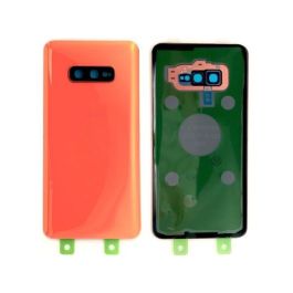 Samsung Galaxy S10e Orange Back Cover with Camera Lens - Thepartshome.se