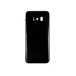 Back Cover with Camera Lens for Samsung Galaxy S8 - CMR - Black   