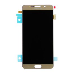 Samsung Galaxy Note 5 (N920C) LCD Assembly with New Pen Flex [Gold][OEM]