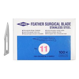 Disassembling Tool Feather No. 11 Sterile Surgical Blades (100pcs/Box)