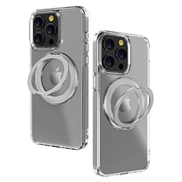 Svensson+ Clear Case With Magnetic Ring Stand for iPhone 15 Pro - Thepartshome.eu